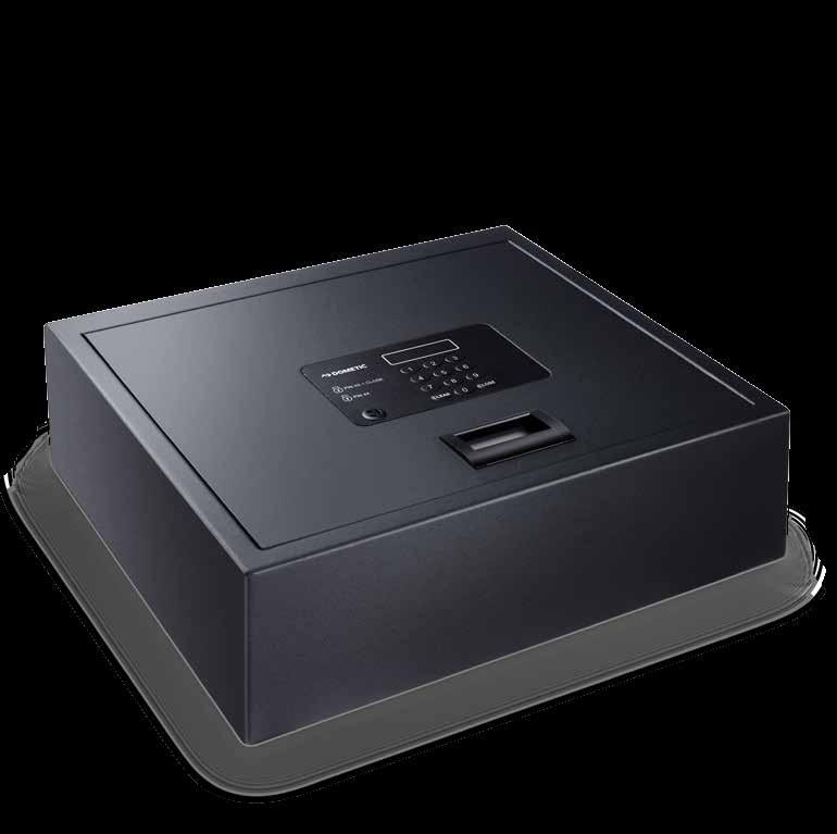 STANDARD CLASS DOMETIC PROSAFE MDT TOP-OPENING SAFE Allocating a secure place for hotel guests valuables is important, as travellers