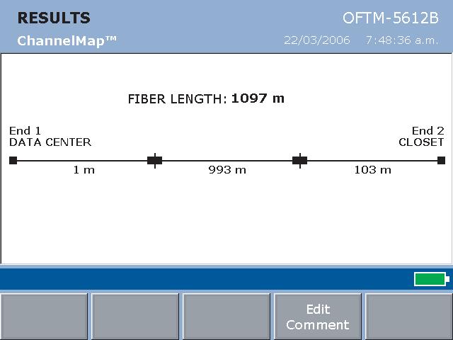 OF-500 OptiFiber Certifying OTDR Users Manual A F B C