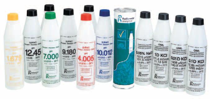 CHEMICAL CAPABILITIES ISO 17025 Accredited ph Solution Conductivity Solution Conductivity 111