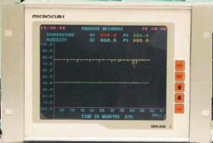 data can be viewed graphically as well table form. 2). Microcub make universal input TFT screen 16 channel temperature cum humidity data logger.