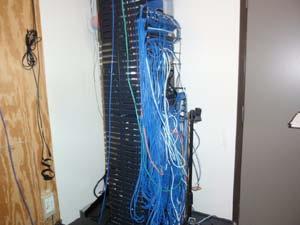 The building telecommunication rooms lack proper grounding, bonding, HVAC and electrical systems.