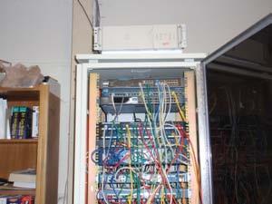 The building telecommunication rooms lack proper grounding, bonding, HVAC and electrical systems.