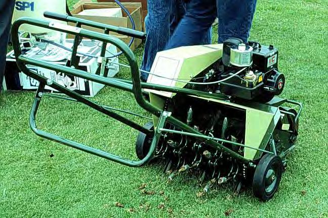 AERATION Increases water and oxygen uptake