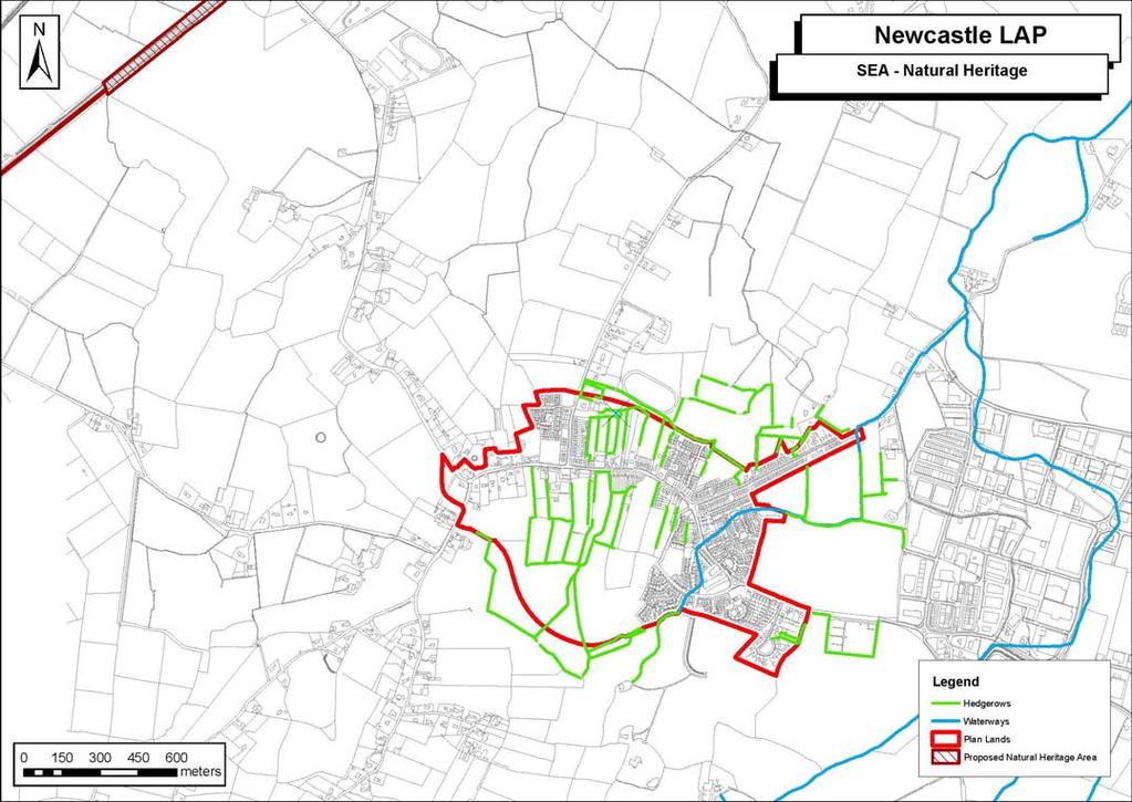 Environmental Report of the Proposed Newcastle Local Area Plan 2012-2018 SEA Figure 3.4 Newcastle s Natural Heritage 3.3.4 Aquatic Biodiversity, Flora and Fauna The River Griffeen is a tributary of the River Liffey.