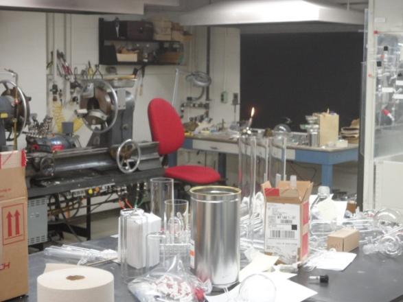 If a shop is dedicated to only one research lab or experiment, it should be coded as 255 Non-class laboratory service space. A shop commonly will have unique equipment and tools.
