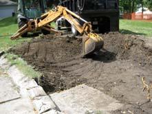 can be deeper and not as wide Meet specific pollutant filtration goal Garden Excavation