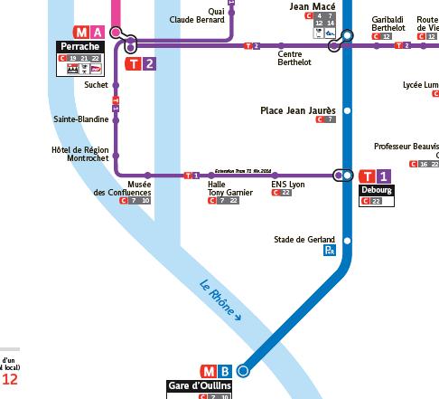 Lyon T1 line -