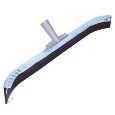 Long Handle Tools Floor Squeegee-Curved Heavy-duty rubber squeegee with steel frame and cast connector Curved ends enhance debris containment 24 3306 065681 333069 6 36 3308 065681 736006 6 Floor
