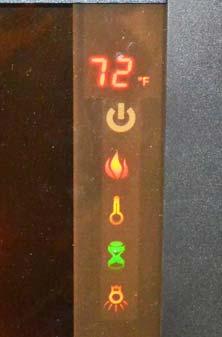 SECTION 12 MISCELLANEOUS HEATER: Turns the heater function ON and OFF. TIMER: Press the TIMER button to cycle through the (10) timer settings (30 minutes, 1 Hour to 9 Hours) and the OFF setting.