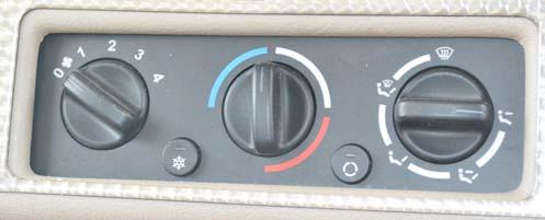 Your coach is equipped with one of the following controls.