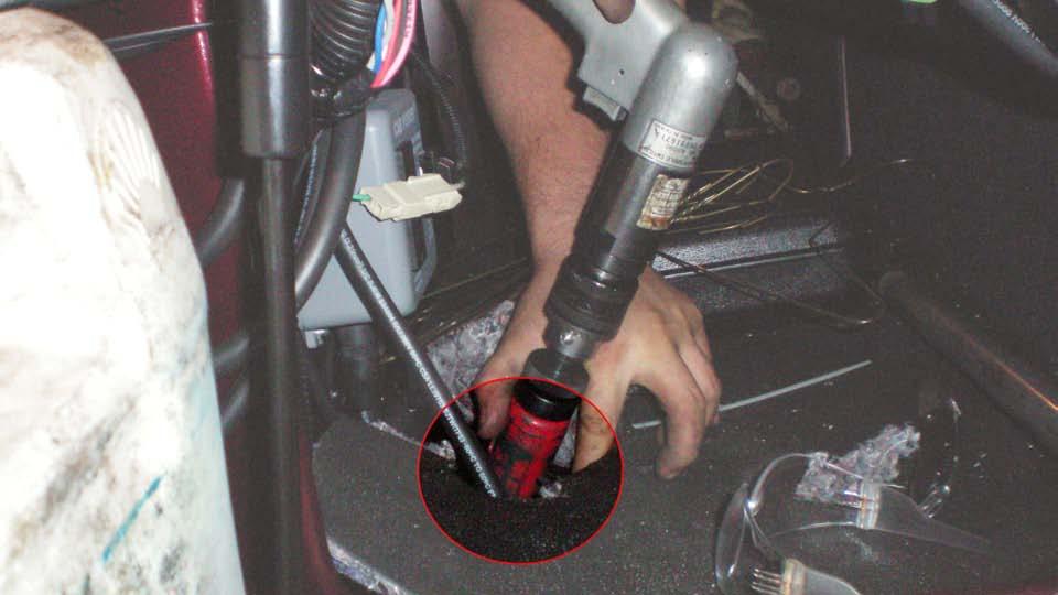 auxiliary fuel pump within the unit. 12.