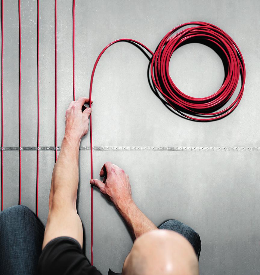 Installation Guide Heating cables Thin concrete (< 3 cm)