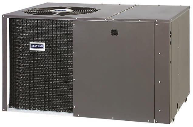 MAYTAG PACKAGED SYSTEM 14 SEER H/P First in Industry Patented Hot Gas Defrost: Ensures complete, worry-free defrost.