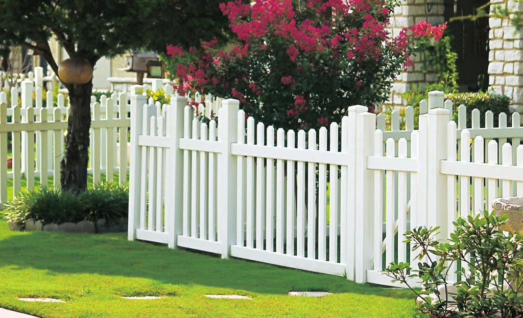 PICKET FENCE Wide Scalloped Picket (K-97) OUTDOOR STYLE, WITHOUT THE WORK Nothing enhances your home like a