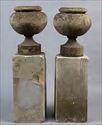 Christie's lot #525, $1,076.35. *This lot may be viewed at The Grainery, #83 Old Lane, Claverack. Estimate: $ 700.00 - $ 900.00 Lot #223: PAIR OF DERBYSHIRE SANDSTONE PEDESTALS 39 x 17 in. diam.