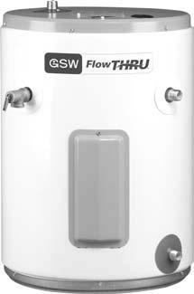 FlowTHRU Storage tanks specifically designed to complement our series of tankless water heaters. Exclusive TankSaver design works to prolong tank life.