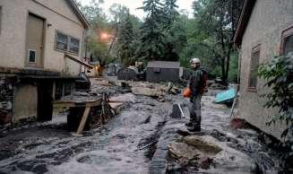 Lyons, Colorado Flood of 2013 17 of rain fell between September 9-15 th (average annual
