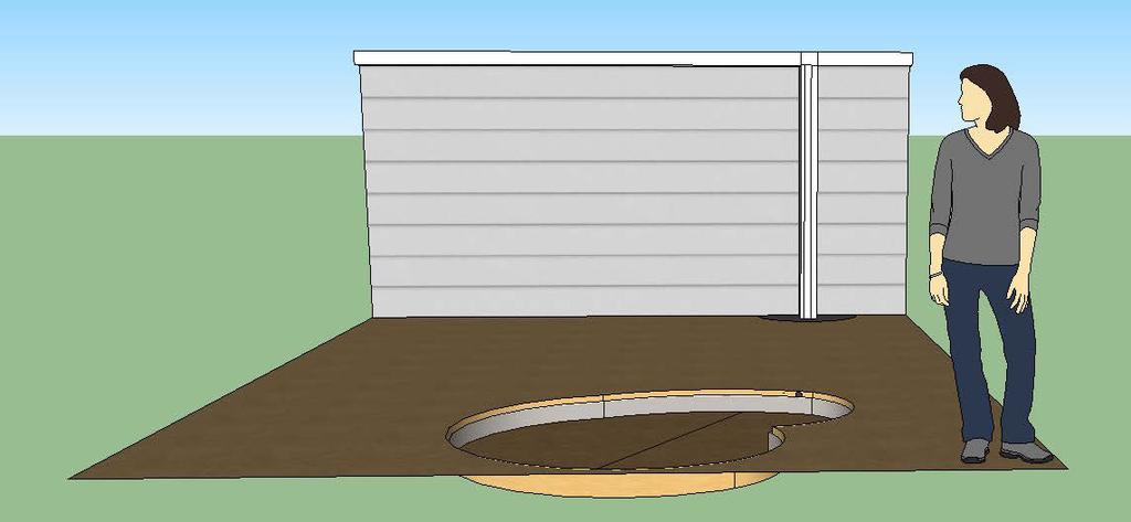 Below are three sizing options based on a 400 sq ft of roof area, which is a typical roof area that drains to one downspout on a single-family home in Santa Monica.