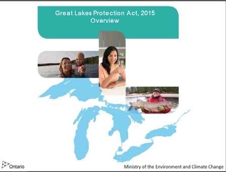 environmental stewardship (Great Lakes Clean Water including Lake