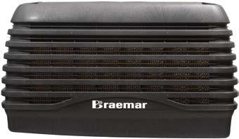 Braemar ducted evaporative range SuperStealth Invertair Series The world s first high performance inverter axial evaporative cooler with the highest cooling capacity and energy efficiency.