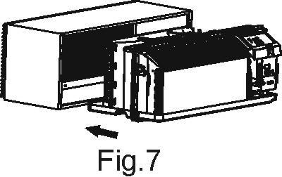 - Rotate the vent control lever to either open or close the vent door.(see Fig.