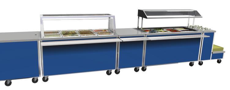 captivating serving station with the ultimate goal of attracting customers.
