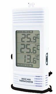 temperatures large, easy to read LCD display 810-120