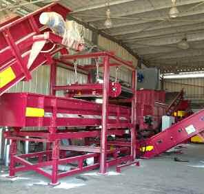 PROMECO AIR SEPARATOR PAS AIR SEPARATOR TO DIVIDE HEAVY AND LIGHT MATERIAL OPTIMAL FOR FLUFF RDF PRODUCTION AND TO PRESERVE THE SHREDDER