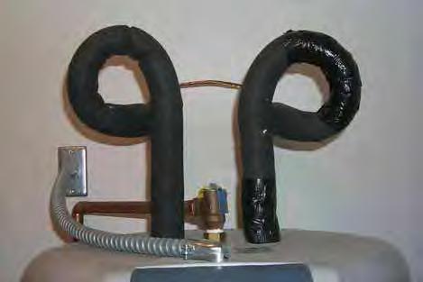 Service Water Heating Pipe Insulation When is it required: