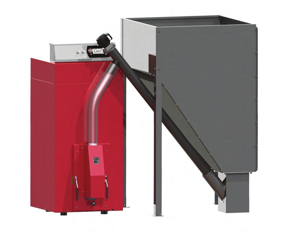 Orligno 400 Boiler description Basic information Available types [kw] 16 30 Fuel Pellets Use To burn wood pellets in the best conditions we introduce the Orligno 400.