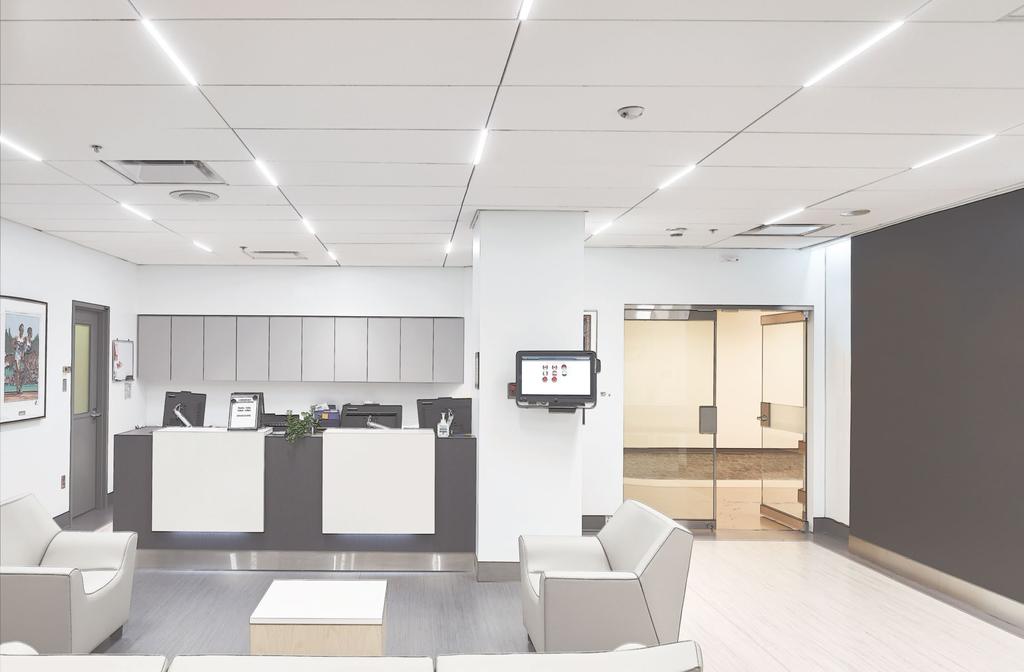 LED Ceilencio Key Benefits Versatile Ceiling Options LED Ceilencio can be integrated with many Decoustics products, including: Claro acoustical panels