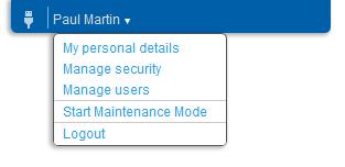 9. MAINTENANCE MODE 9.1. What is the Maintenance Mode? ADT engineers have a dedicated web site that they can login to with their own credentials (Username & password).