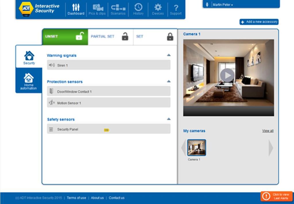 10. MANAGING VIDEO The ADT Interactive Security System lets users keep an eye on their homes.