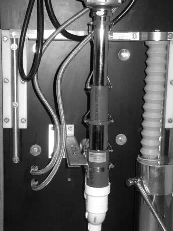 It is important that the lift system reaches its limits prior to the drain extending to its full range.