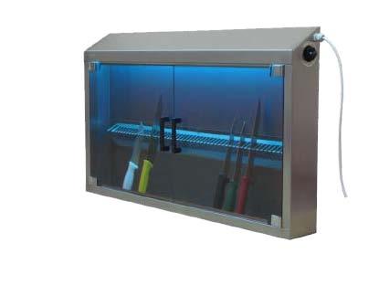 510404 Small UV sterilization cabinets with timers and automatic shut off.