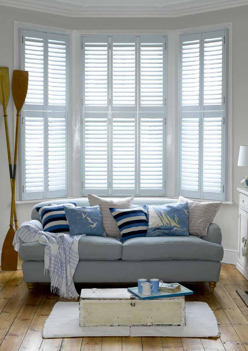 BEAUTY & ELEGANCE QUALITY TIMBER Verosol Hardwood Shutters are made from 100% sustainably sourced timber.