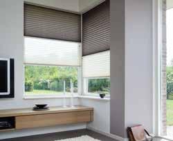 Select a sheer fabric to enjoy the daytime view with subtle light filtering, and select a blockout fabric for privacy and room darkening and insulation at night.