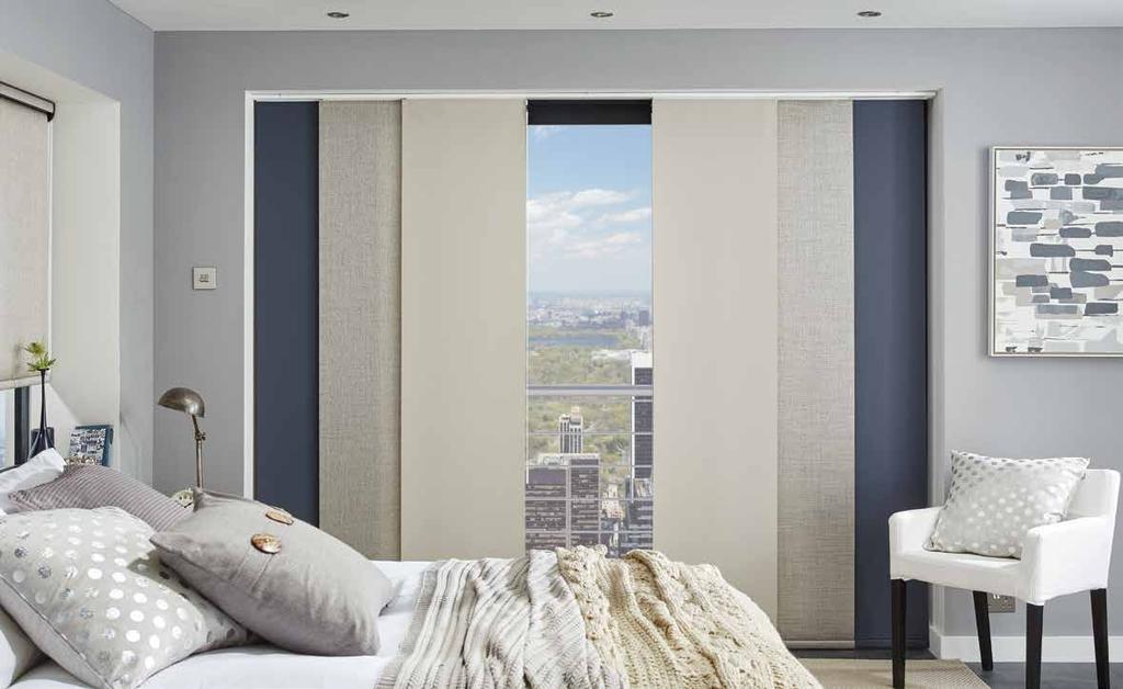THE LOUVOLITE window blind collection roller vertical roman vision motorised