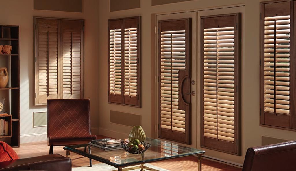 Graber also offers a custom color program for shutters our design team will match any color swatch or sample provided.