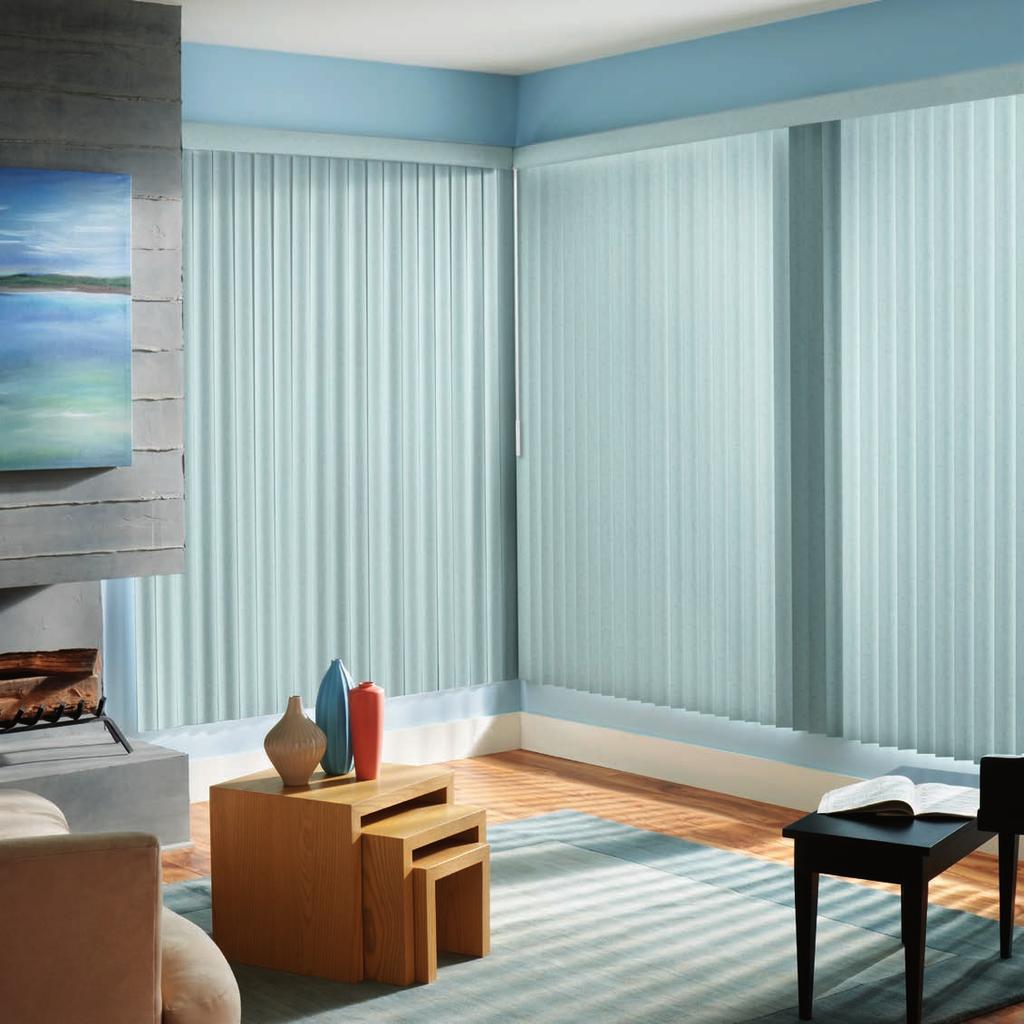 32 VERTICAL BLINDS S-shaped Vertical Blinds with One