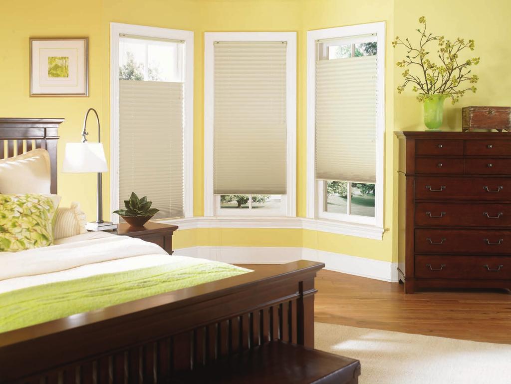 PLEATED SHADES PERFECTLY PLEATED DESIGNS CREATE IRRESISTIBLE DIMENSION.