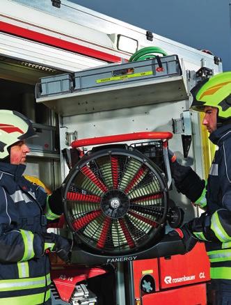 Rosenbauer FANERGY Operation is easier and safer than ever before.
