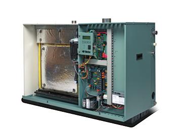 Cabinet and insulation allows mounting to combustible surfaces for minimum space requirement. Exclusive full size cleanout port for fast and easy servicing. The most compact removeable heat exchanger.