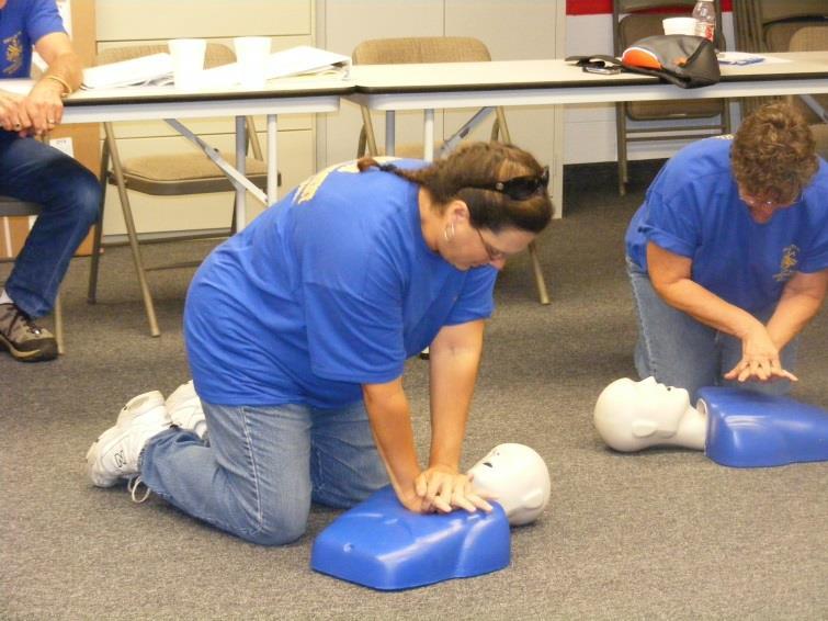 We maintain at least 2 AHA Certified CPR/AED/First Aid Instructors on each shift In 2015, we conducted 43 Citizen CPR/AED/First Aid