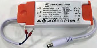 DRIVERS, EMERGENCY PACKS AND ACCES 600 X 600 PANEL DRIVERS ELEDP600C2/D: Standard replacement 38w driver (ELEDP600C2 Panels) ELEDP600C2/DT: Triac dimming driver (ELEDP600C2 Panels) ELEDP600C2/D10V: