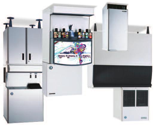 THE FLAKER / CUBELET SERIES There are 7 design features that make Hoshizaki Ice Machines the industries best: Solid Anti-Magnetic Stainless Steel Auger Sealed Gear Housing, Graphite Sleeve Bearings,