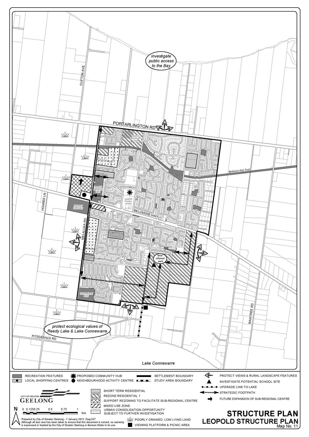 Map 11 Leopold Structure Plan Leopold