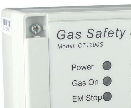 It ensures the gas solenoid valve cannot be opened until the ventilation