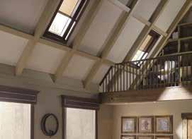 Blind Styles and Fabrics Tensioned Blinds Our tensioned blinds provide solutions for skylights and angled windows.