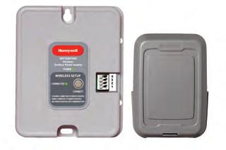 Honeywell Wireless AquaReset Wireless Outdoor Reset Control Designed to improve boiler efficiency while maintaining comfort Wireless design makes for easier installation Combines universal electronic